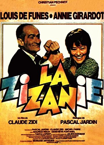 Affiche cinéma originale La Zizanie 1978 idée cadeau cinéphile