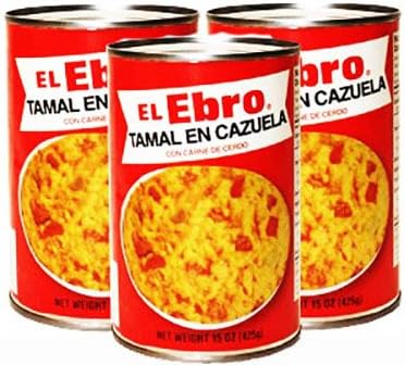 El Ebro- Tamale Casserole w/pork 15oz (3-Pack)