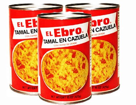 El Ebro- Tamale Casserole w/pork 15oz (3-Pack)