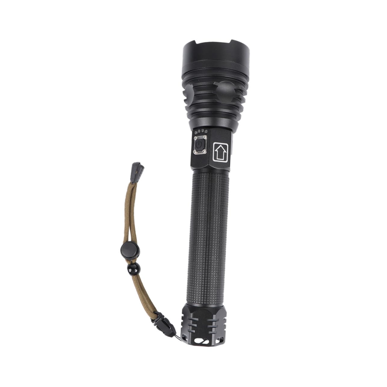 Gatuida Torcia Elettrica Ricaricabile USB XHP90 2500 Lumen Zoom Telescopico | Lega di Alluminio Resistente e , Ricarica Micro Usb, per Pesca e Campeggio, Formato Portatile
