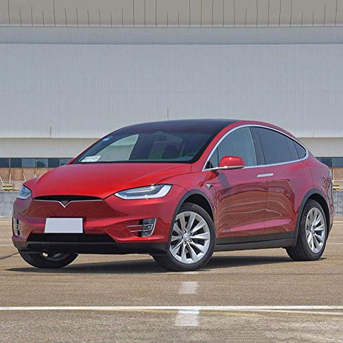 Image of ABS Piano Black Front Grille Trim for Tesla Model X 2016-2020 | Front Grille Insert Molding Trim1PCS, Shields Front Grille Surface From Scratches, Dustproof & Easy To Clean