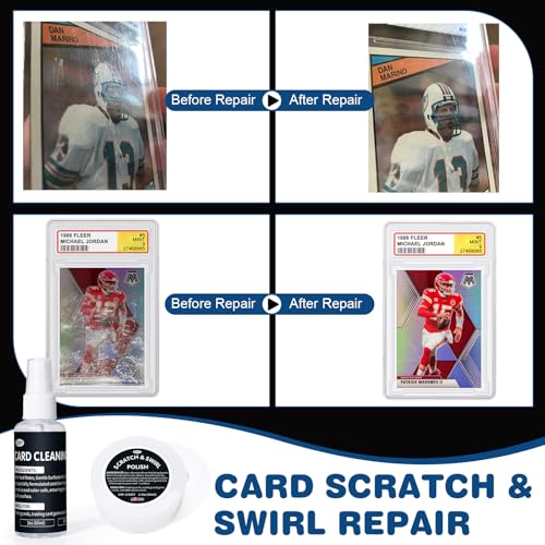Lunza Trading Card Cleaning Kit – Boost Grading Score & Restore Collectible Value | Safe for Trading, Sports, Gaming Cards & More | Scratch Repair & Surface Care | Non-Abrasive & Damage-Free - Image 3