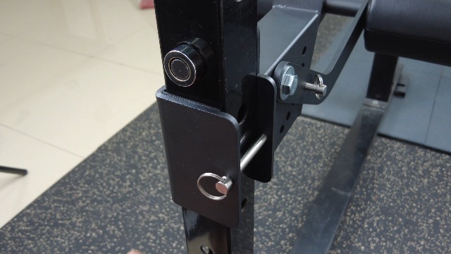 Fixation Nordic Pour Squat Nordique Et Curl Ischio – Compatible Racks Avec Trous 5/8 Ou 1 Pouce