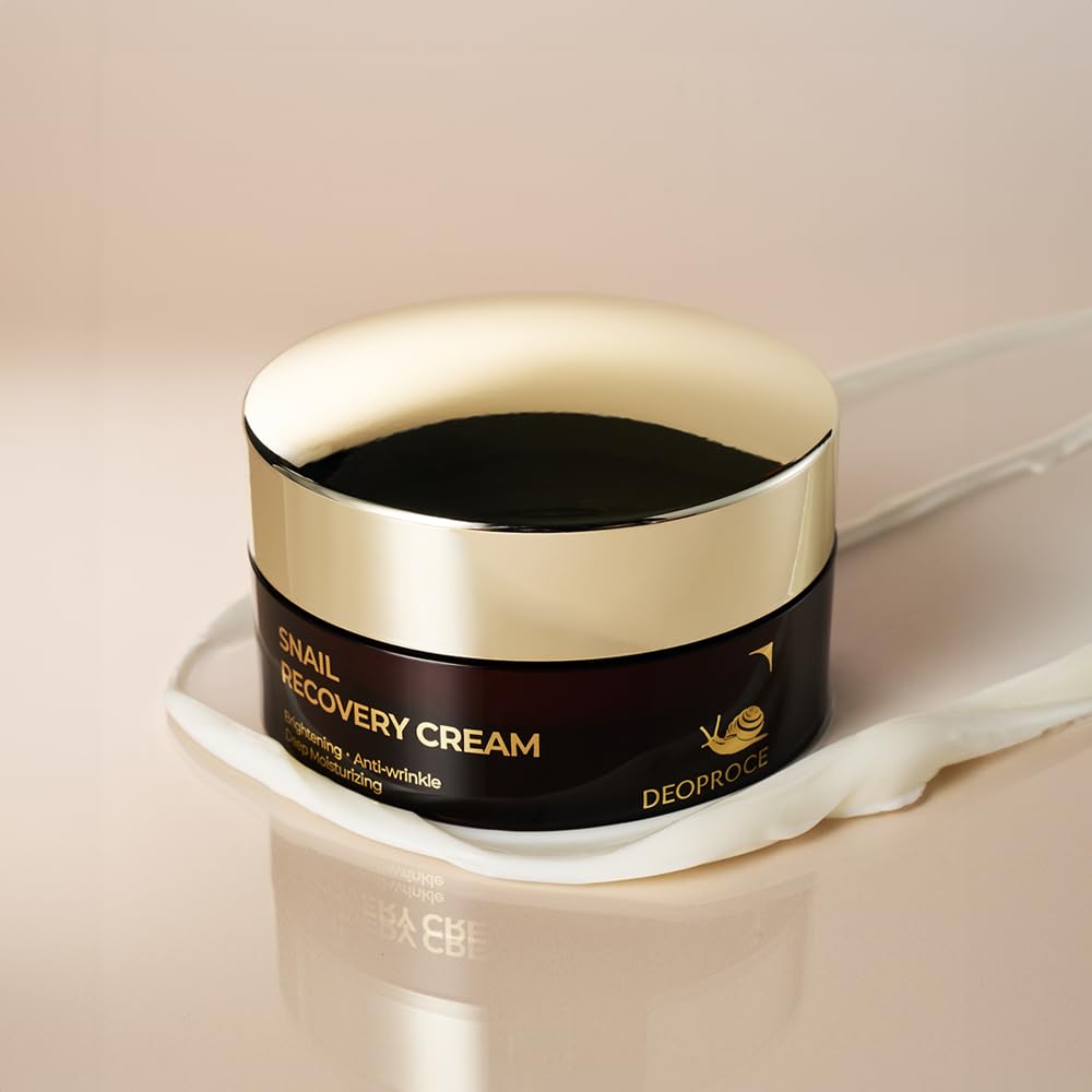 Deoproce Snail Mucin Face Cream 100g – Korean Moisturizer