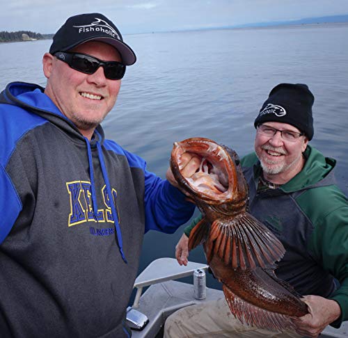 Image of Fishoholic Baseball Fishing Hat ~ 6 Colors & 3 Sizes. Fish Logo on Trucker Snap Back or Flexfit ~ Fishaholic Reg Trademark ~ Great Gift Ocean Saltwater Fly Trout Bass if You Hunt Quad BBQ Tailgate.