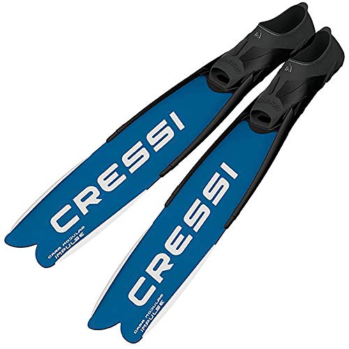 Cressi Gara Modular Impulse Fins for Freediving with Interchangeable Blades, Made in Italy