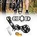 Zxpjkyu Single Speed Conversion Kit for Mountain Bikes with Wrench and Cassette, Black 16T