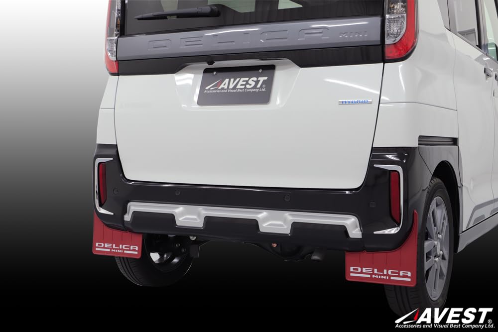 Amazon | デリカミニ リフレクター ガーニッシュ 2P メッキ シルバー