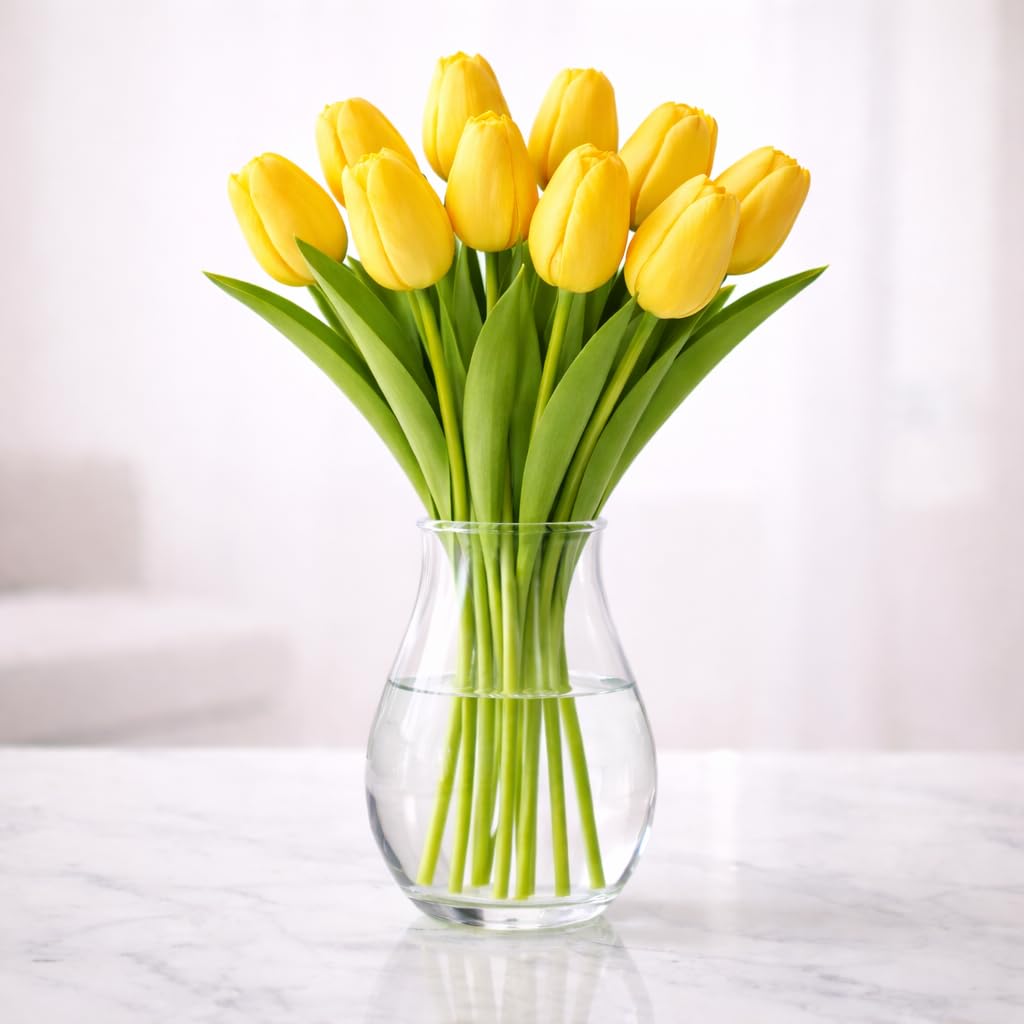 Vendola Tulip Flowers - Realistic Artificial Flowers -8 Vendola Tulip Flowers - Realistic Artificial Flowers -8