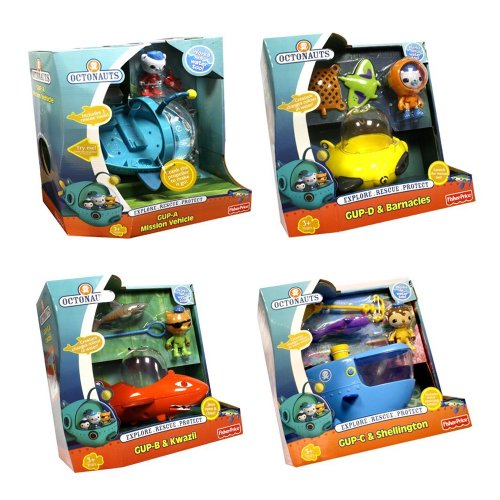 Octonauts Combo - Gup A, B, C and D