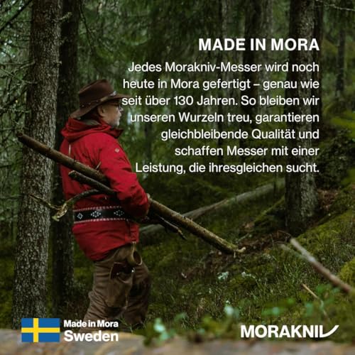 Morakniv Outdoor Messer mit Scheide - Mora Companion S - 2-Pack - Jagdmesser Feststehende Klinge aus Edelstahl - 2,5 mm - Hergestellt in Schweden - Survival Messer für Camping & Jagd