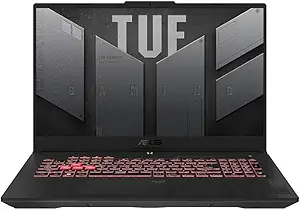ASUS TUF Gaming A15 (2023) Gaming Laptop, 15.6” FHD 144Hz, 100% sRGB Display, GeForce RTX 4050, AMD Ryzen 7 7735HS, 16GB DDR5, 1TB PCIe SSD, Wi-Fi 6E, Windows 11, FA507NU-DS74,Mecha Gray