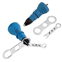 Vista 3 de Pistola de remache profesional para taladro inalámbrico remachadora eléctrica tuerca remachadora herramienta de remachado inalámbrico adaptador