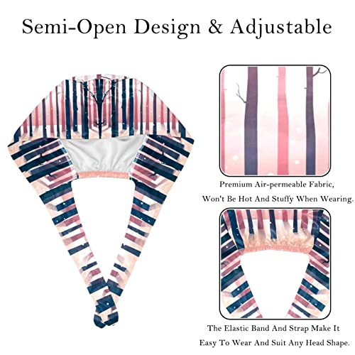 Casquettes de travail ajustables avec bandeau absorbant pour un front sec - 3