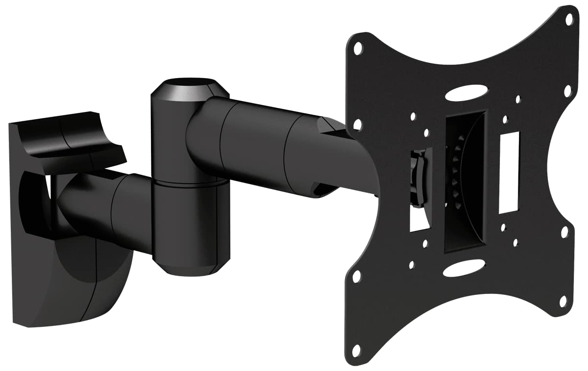 CABL Etech UCH0043 A TV Wall Bracket, Tilt/Swivel to (42 inch) Black