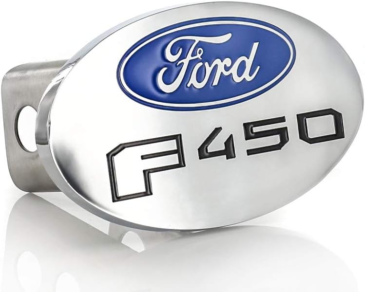 Ford F 450 Metal Trailer Hitch Cover Plug (2 inch Post)