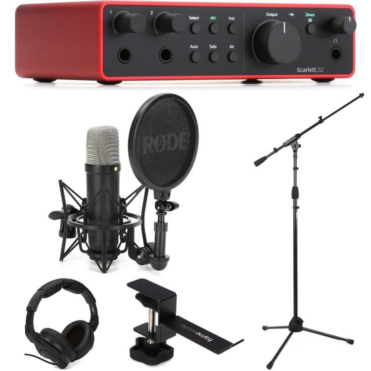 Amazon.com: Focusrite Scarlett 2i2 4th Gen USB Audio Interface and