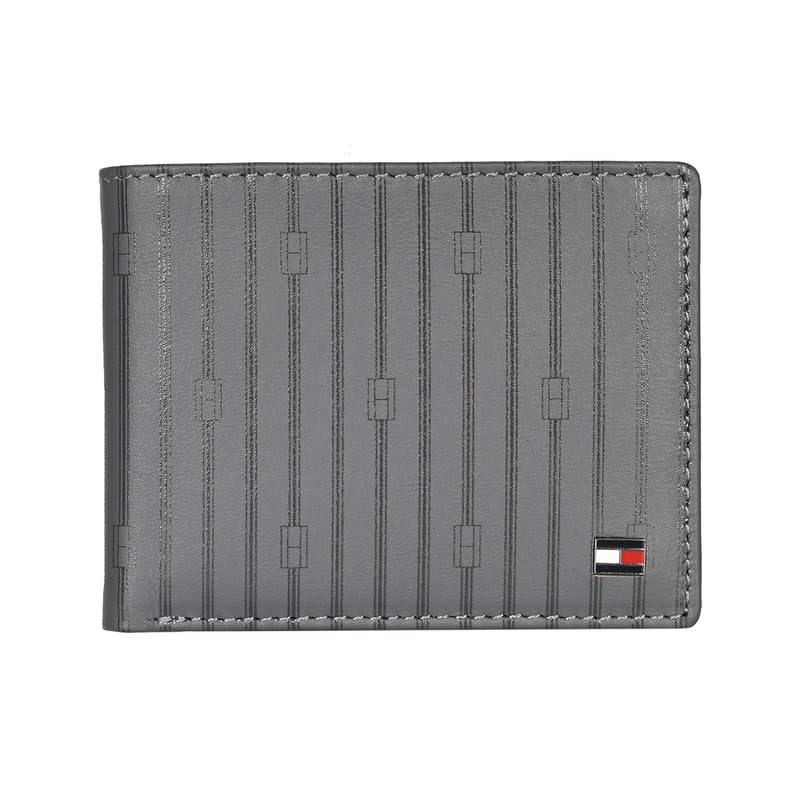 Men RFID Protected Bartelso Global Coin Wallet - Grey, No. of Card Slot: 4-image-44