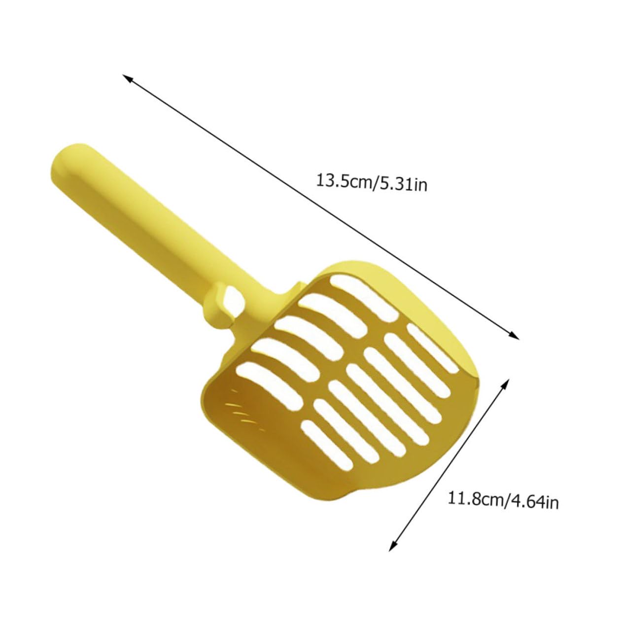Pala para Arena de Gato, 4 Uds. Palas de Arena Antideslizantes, for Gatos Grande, portátil, Material Resistente for rascar