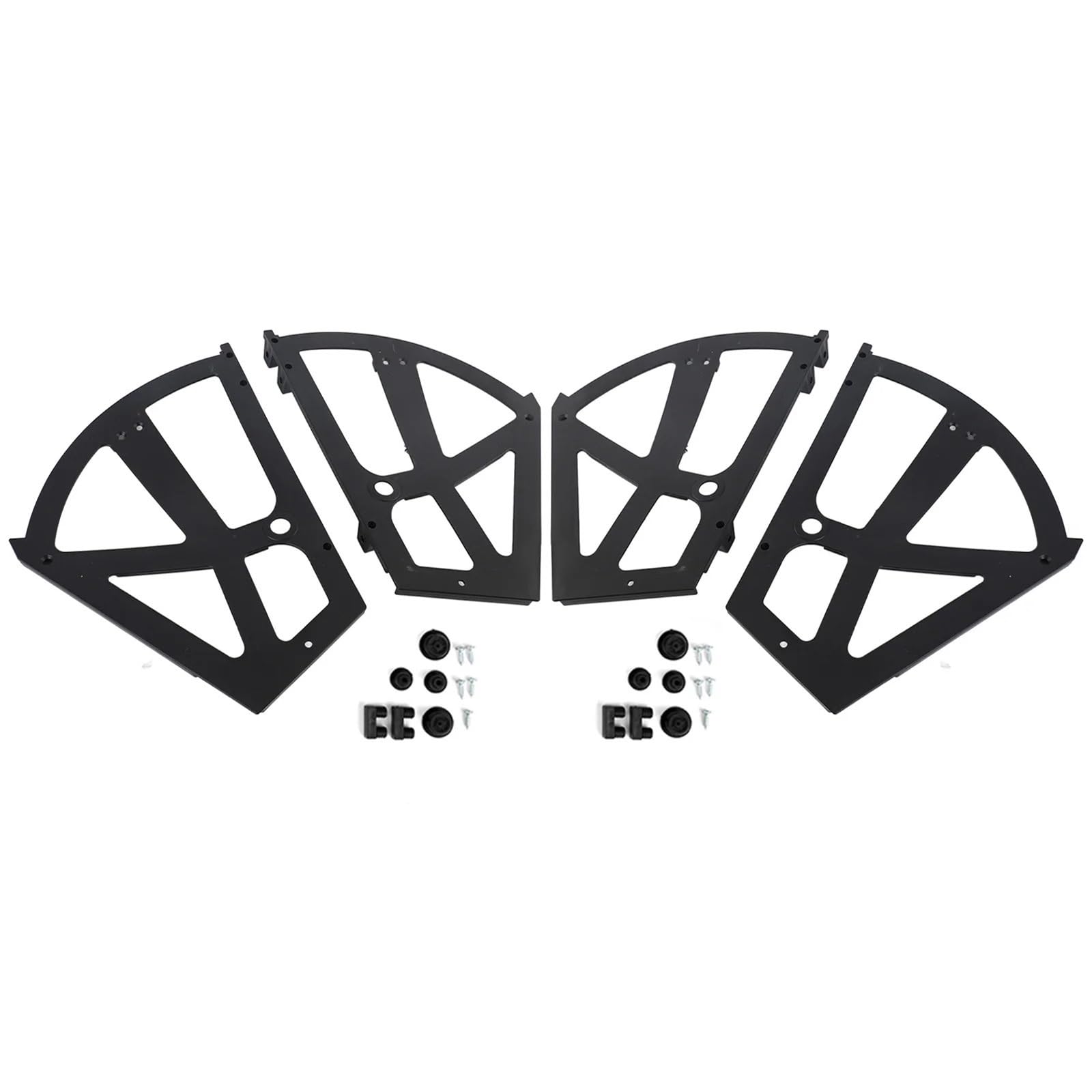 FQJYXWEWL Hinge Flip Plate Frame Turning Rack Accessory 4Pcs