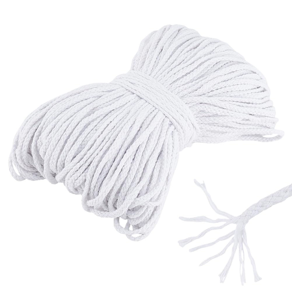 Cordon de serrage en coton naturel pour personnaliser vos sweats et jetés de coussin