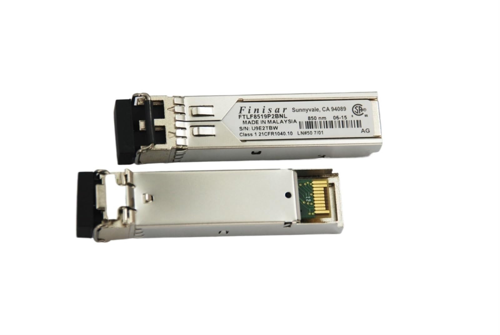 Modulo in Fibra Ottica Gigabit SFP FTLF8519P2BNL 850nm 1,25G 500M/switch 1G/Ricevitore 1G/Switch 1G
