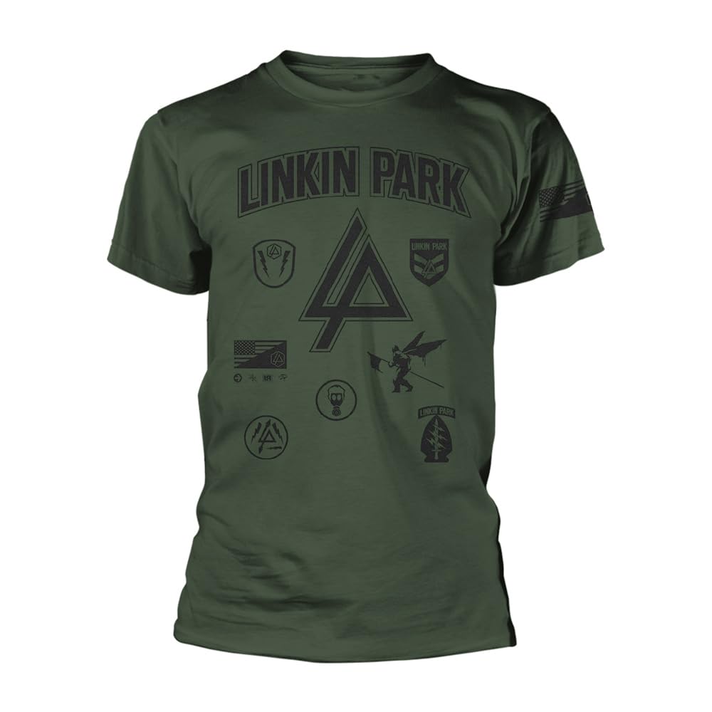 LINKINPARK Tシャツ Linkin Park Unisex-Adult Zero Official Merch Jagged Tour T