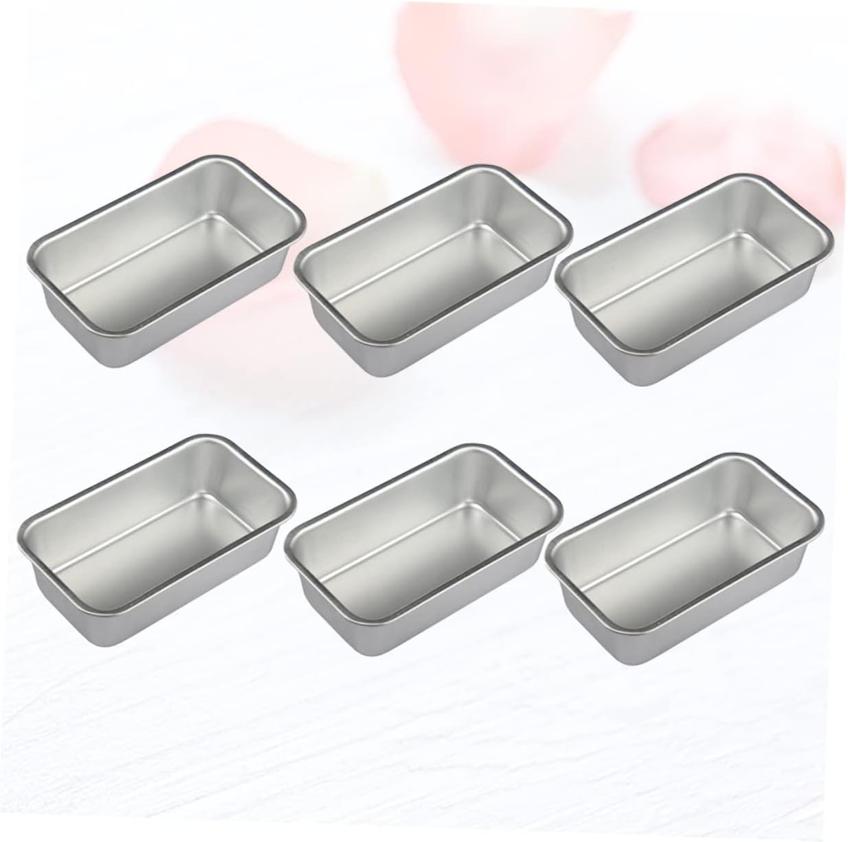 KICHOUSE 7pcs Simple Baking Plate Tray Toast Mould Household Baking Gadget Bread Tray Supplies