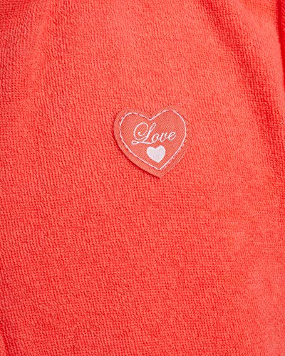 Pink Platinum Girls' Swim Cover-Up – Kids Hooded Terry Beach Towel Robe – Upf 50+ Beach/Pool Bathrobe For Girls, Size 2T, Coral #TOP5