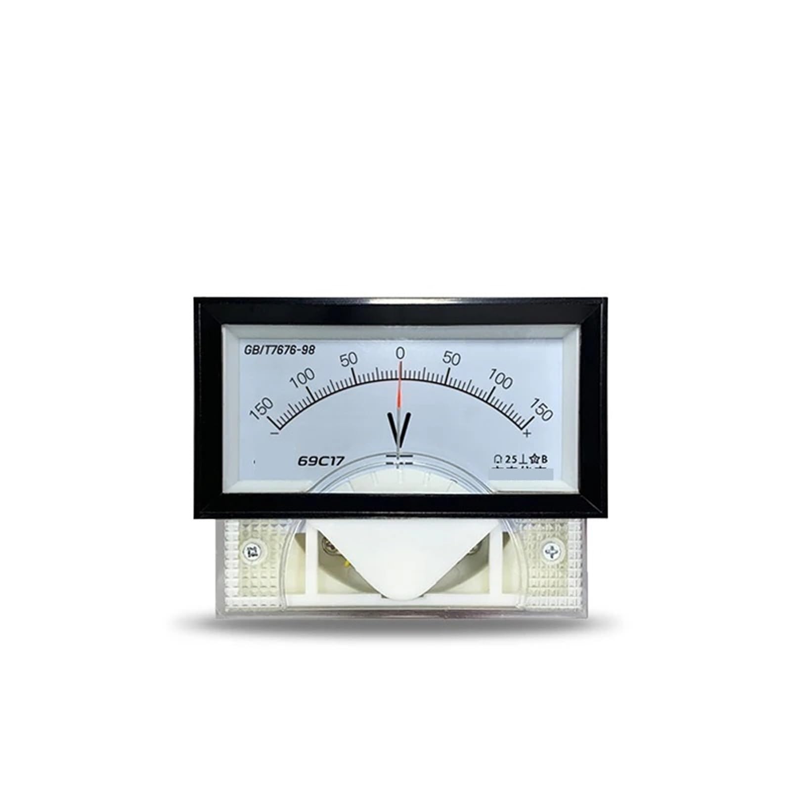 Voltmètre DC 69C17-v bidirectionnel ±25V de précision pour tableau électrique - 5