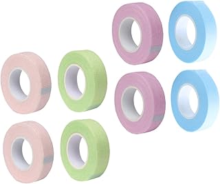 Mikinona 12 Rolos De Fita De Isolamento De Cílios Fita De Enxerto De Cílios Fita De Cílios De Beleza Fita Adesiva De Cílios Fita Adesiva Fita De Maquiagem Fita De Salão De Beleza Remendos