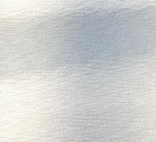 Sunbrèlla Luxe Boucle White 2301 Outdoor Upholstery Fabric by The Yard