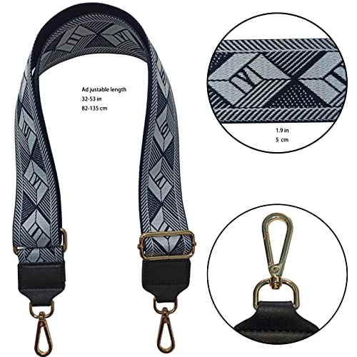 Wide Shoulder Strap Adjustable Replacement Belt Crossbody Canvas Bag Handbag (Lf-11) #TOP3