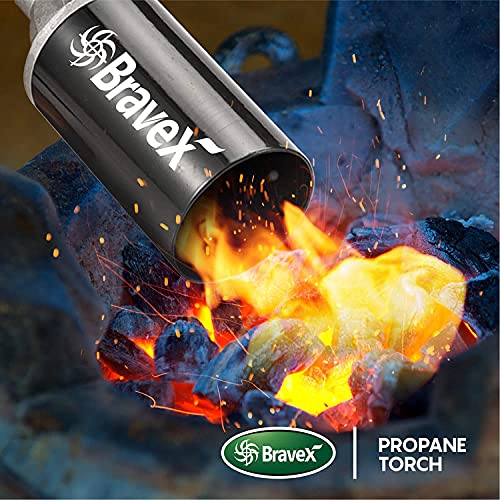 Propane Torch Weed Burner Torch - Weed Torch With Built-In Igniter 500 000 Btu For Burning Weeds, Overgrown Paths, Roofing, Asphalt, Light Bonfires, Charcoal Grill #TOP4