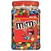 M&M'S Peanut Butter Chocolate Candy, Plastic Pantry Size Jar, 55 Oz