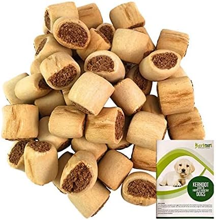 Munch & Crunch Bundle Multipack Meaty Rolls Snacks for Dogs - 3 x 350g Dog Biscuit Treats Meaty Bites - Made in UK Complimentary Dry Food for Dogs - With a Kerhoot Happy & Healthy Dog Care Booklet