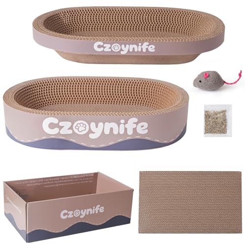 Czoynife �L�p�X�N���b�`���[�i�{�[�� �ȉ~�` �L �X�N���b�`�p�b�h �{�E�� �� �����L�p ���E���h�L���b�g�X�N���b�`�{�[�h �R���Q�[�g���E���W�L���b�g�x�b�h �Ƌ�v���e�N�^�[ �\�t�@�p (�R�[�q�[�A17 x 11.5�C���`) 3��