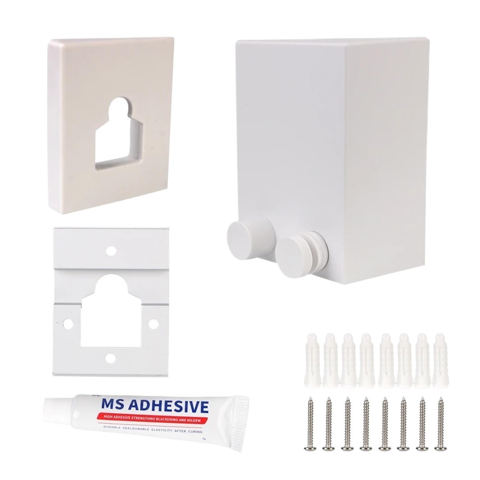 Retractable Clothesline Washing Clothes Hanger Laundry Drying Line Indoor Outdoor Wall-mounted Balcony Invisible Lines