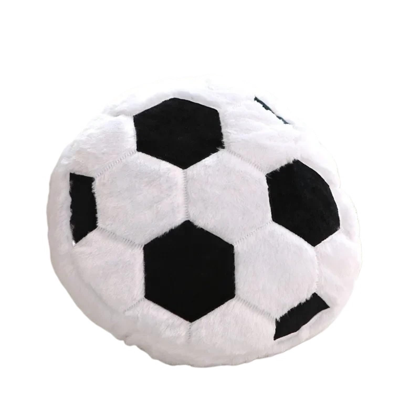 Coussin de football peluche pour décorer le salon et le canapé