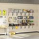 ThreeHio Garagenregale zur Wandmontage mit Drahtkörben, robustes Garagen-Wandregal mit Haken, Drahtregalkörbe, Werkzeug-Organizer für Zuhause, Garten, Garage, Organisation und Aufbewahrung, 2 Stück