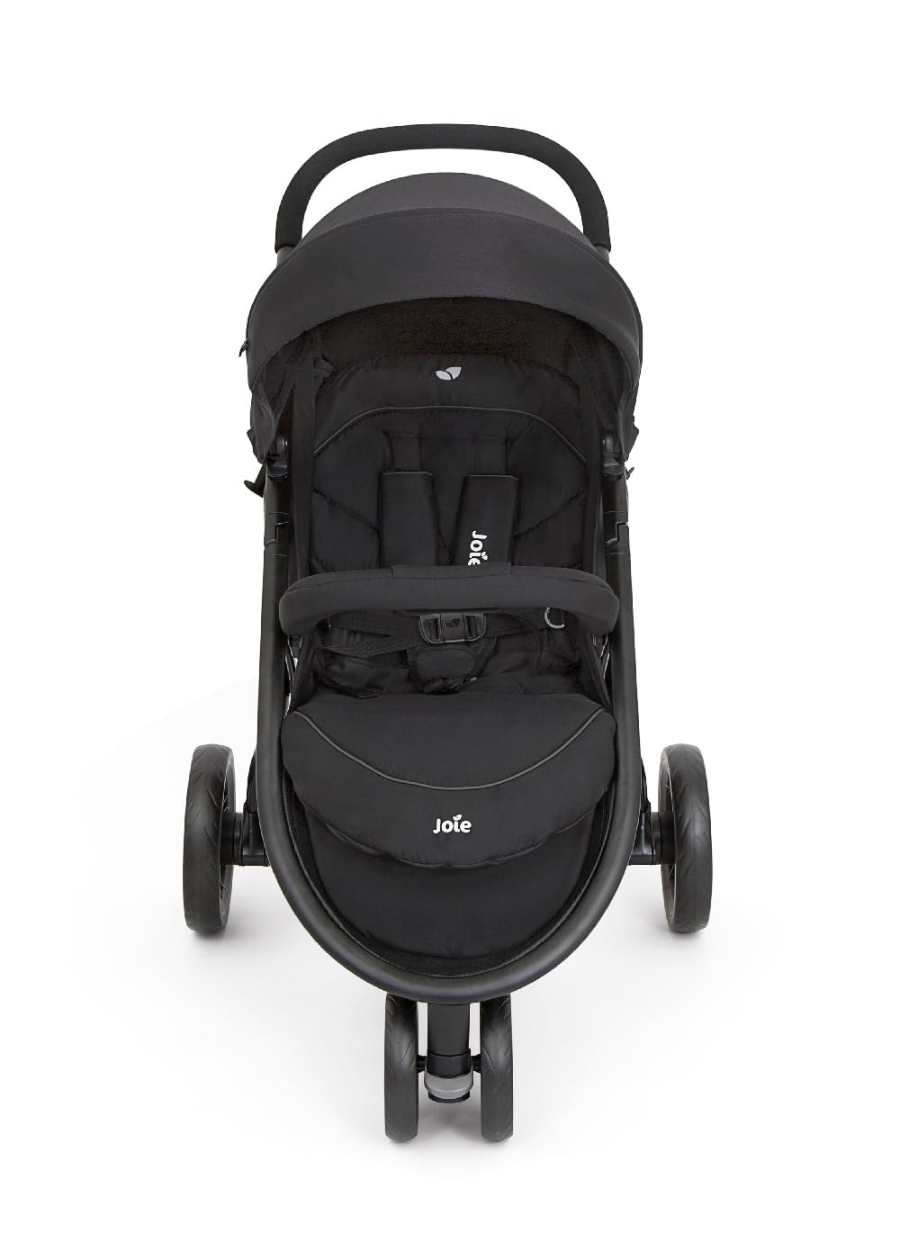 Joie litetrax™ 3 Buggy, kompakt faltbar, flache Liegeposition, Reisesystem-kompatibel, vorwärtsgerichtet, mit Regenschutz, Geburt bis 3 Jahre (0–15 kg), coal