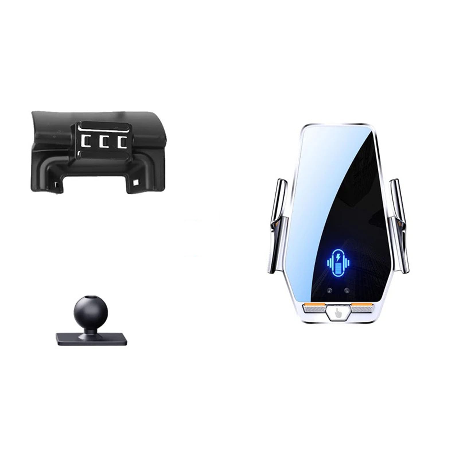 MOGFLMAN Car Phone Holder for Volvo XC60 2022-2024, LHD Car Phone Holder