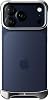 Arc Pulse iPhone 17 Pro Case Aluminum Bumper Aerospace Grade A7075 Mirror Polished Aluminum Alloy Super Duralumin Shockproof Impact Absorption Two-Layer Slide-On Fit Magsafe Compatible Aluminum