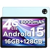 T10W Android 15 Tablet 10 Zoll 16GB RAM +128GB ROM 2025 Neueste