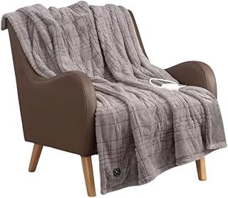 BE RK SHI RE BLANKET 電気ひざ掛け 大判 127×152cm 洗える 電気ブランケット ひざかけ 掛け毛布 速暖 省エネ オーバーサイズ ブランケット 寒さ対策