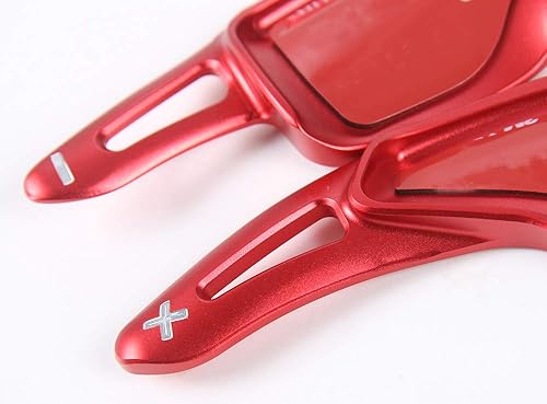 Miniatura 4 de para extensiones de palanca de cambio de paleta de Camaro, palanca de cambio de aleación de aluminio para Chevrolet Camaro 2017+ (Cubierta de manija