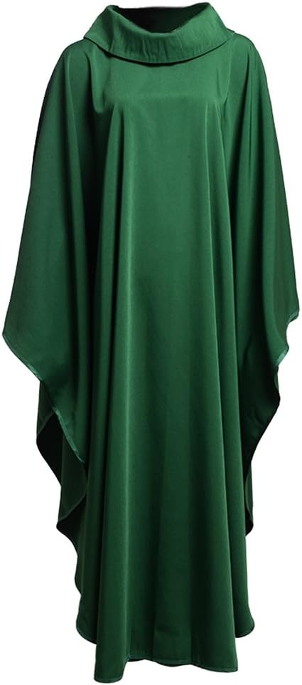 BLESSUME Hope/Spirit Church Priests Solid Chasuble Mass Vestments