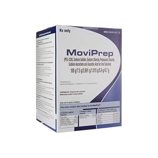 Moviprep (Brand for Peg-3350 Electrolytes Ascorbate (moviprep))