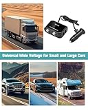 Car Cigarette Lighter Splitter 12V/24V Power Socket Splitter Adapter with 2 USB Ports Dual Cigarette Car Charger Fast Charging Multi Socket Power Outlet for Car Recorders GPS Tablet Phones Car Camera - Image 6