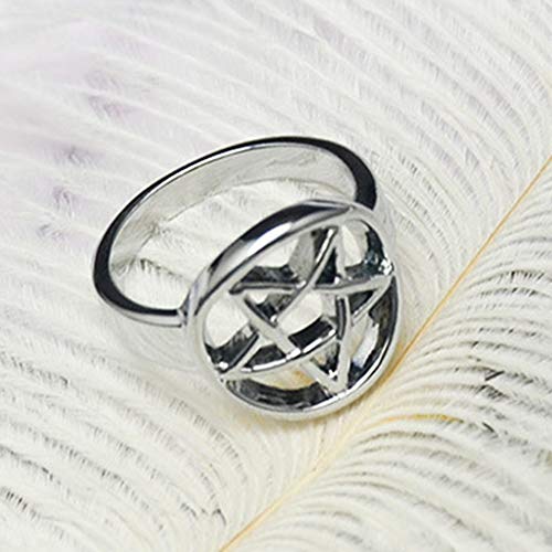 Jude Jewelers Stainless Steel Star Pattern Statement Cocktail Party Promise Anniversary Ring2